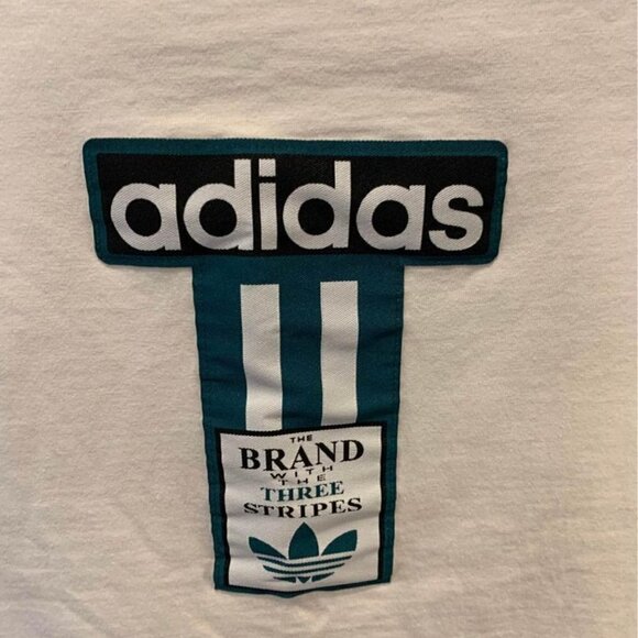 *adidas woman’s 3 stripes t-shirt. Size small. New condition. Old school … - Picture 3 of 9